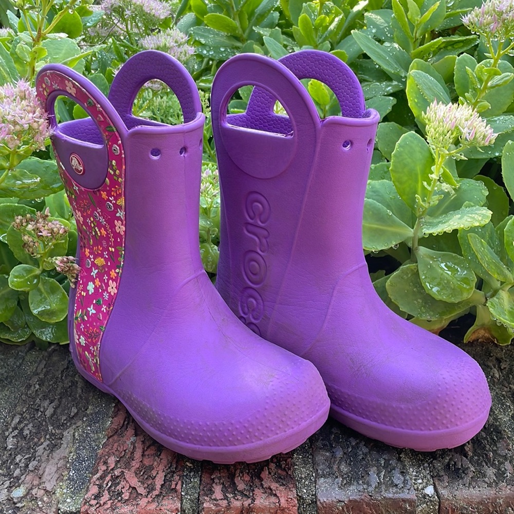 Crocs handle it rain boots